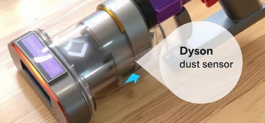 Как использовать датчик пыли в пылесосах Dyson: что он показывает и как помогает убирать точнее