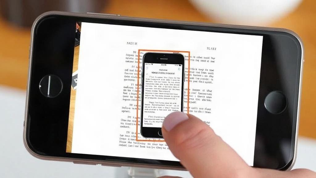 Как использовать iPhone как сканер документов. Как подготовить документ перед сканированием