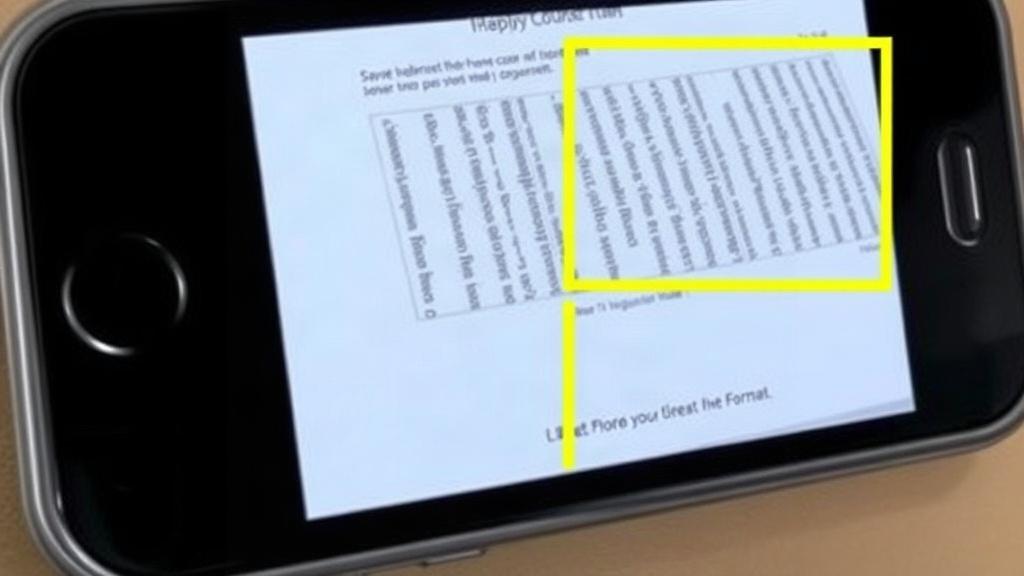 Как использовать iPhone как сканер документов. Как сохранить документ в нужном формате