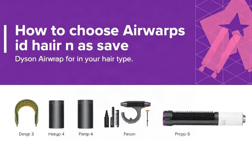 Как выбрать насадки для Dyson Airwrap под тип волос. Как выбрать насадки по типу волос