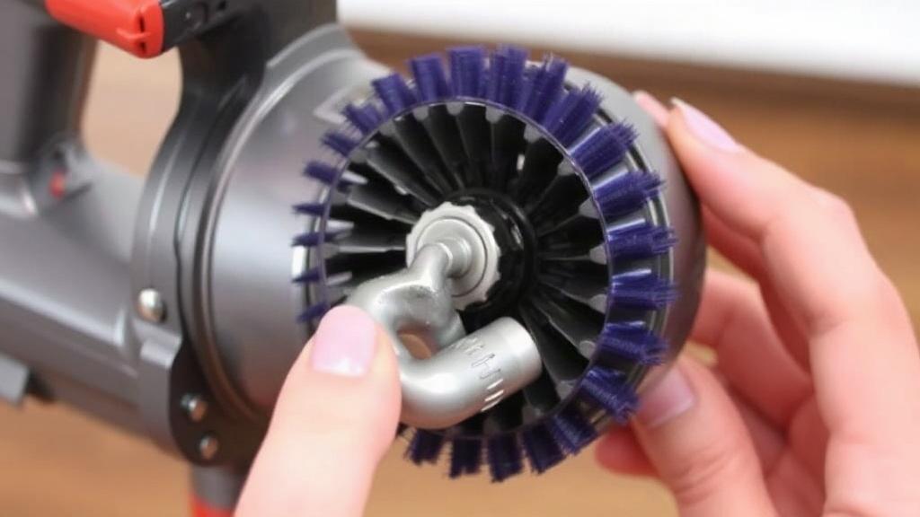 Чистка турбины и щеток пылесоса Dyson. Какие признаки говорят, что насадка уже просит чистку